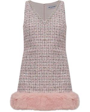 Self-Portrait Short Dresses - Marron