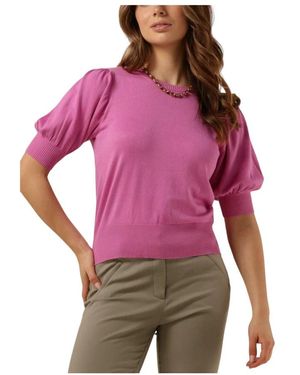 Minus Liva Knit Tee Top - Paars