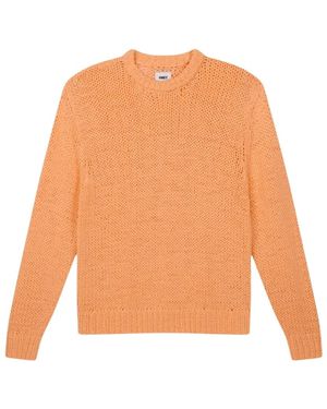 Obey Round-Neck Knitwear - Orange