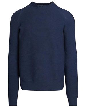ALPHATAURI Round-Neck Knitwear - Blu