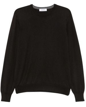 Gran Sasso Round-Neck Knitwear - Nero