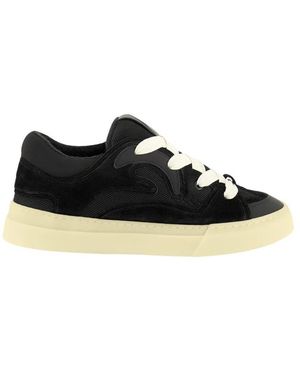 flâneur Schnürsenkel-Sneaker - Schwarz