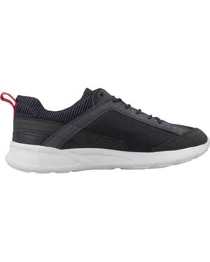Geox Stylische sneakers für männer,stylische sneakers für männer und frauen - Schwarz