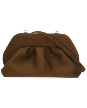 THEMOIRÈ Clutches - Marrone