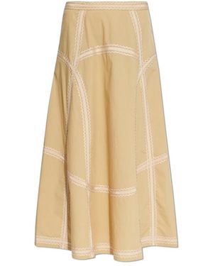 Ulla Johnson Rokken ,Katoen Norah Skirt - Naturel