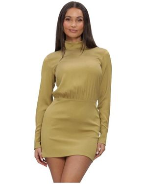 DRYKORN Ovine Mini Jurk - Groen