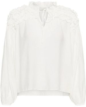 Kaffe Blouses & Hemden - Wit