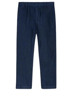 NN07 Straight Trousers - Blue