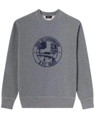 A.P.C. Sweatshirts - Grey
