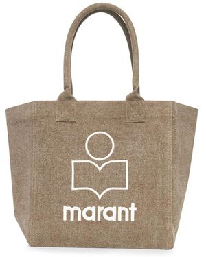 Isabel Marant Tassen ,Katoen Small Yenky Tas - Metallic