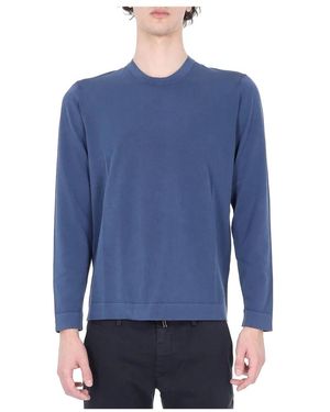 Drumohr Long Sleeve Tops - Blue