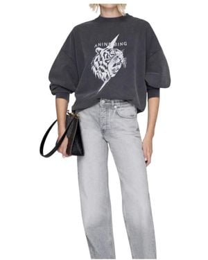 Anine Bing Sweatshirts - Negro