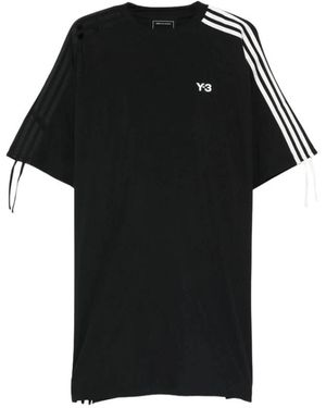Y-3 Shirt Dresses - Black