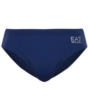EA7 Badeshorts - Blau