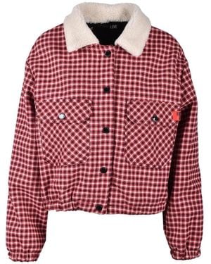 Love Moschino Light Jackets - Red