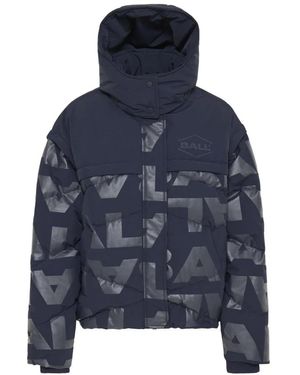 Ball Jassen ,Blauw ,Katoen Gewatteerde Pufferjas Sky Captain