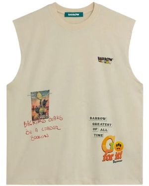 Barrow Sleeveless Tops - Natural