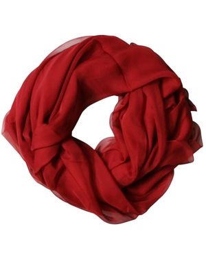 Dolce & Gabbana Silk Scarves - Red