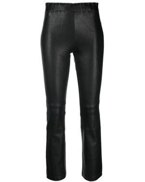 Stouls Leather Hosen - Schwarz