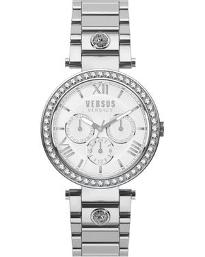 Versus Accessoires ,Grijs ,Camden Market Watch - Metallic