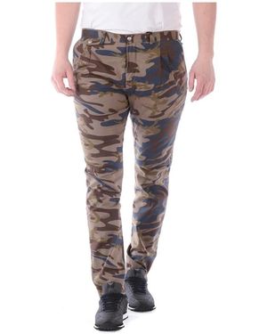 Daniele Alessandrini Slim-Fit Trousers - Grey