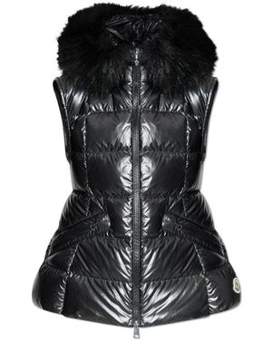 Moncler Waistcoats - Black
