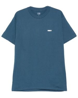 Obey T-Shirts - Blue