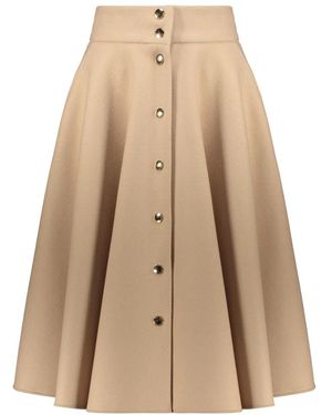 RED Valentino Midi Skirts - Natural