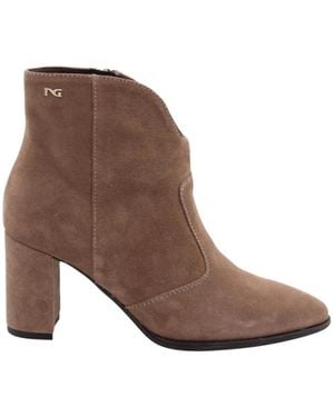 Nero Giardini Heeled Boots - Marrone