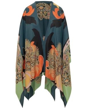 Etro Offene Cape - Blau