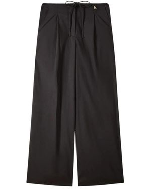 Patrizia Pepe Wide Trousers - Nero