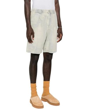 Acupuncture Denim Shorts - Neutro