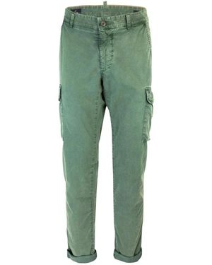 Mason's Slim-Fit Trousers - Green