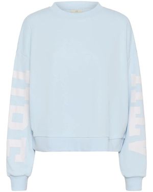 Kaffe Sweatshirts - Blu