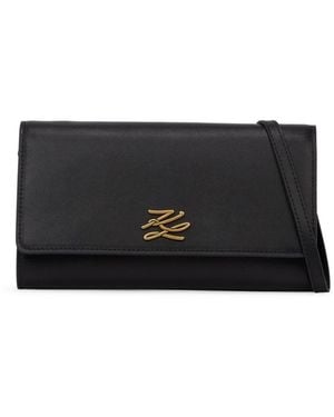 Karl Lagerfeld Cross Body Bags - Zwart