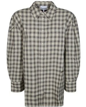 Ganni Shirts - Gris