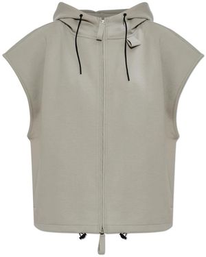 IRO Hoodies & Sweatvesten ,Groen ,Katoen Vallia Sweatshirt - Grijs
