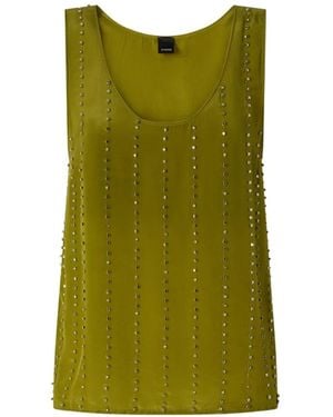Pinko Sleeveless Tops - Verde