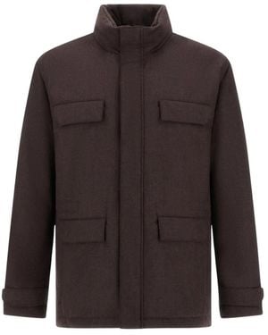 Herno Jassen ,Bruin ,Field Jacket