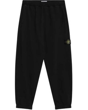 Stone Island Sweatpants - Black