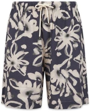 Laneus Casual Shorts - Blue