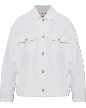 Marni Denim Jackets - Blanc