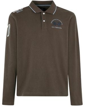 La Martina Logo Polo - Groen