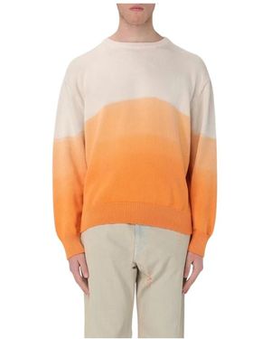 MSGM Round-neck knitwear - Orange