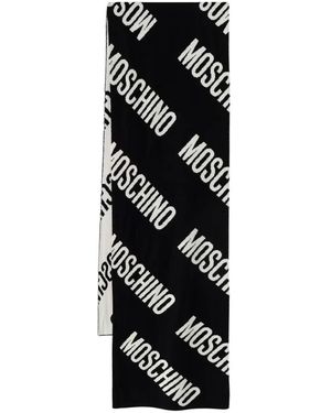 Moschino Winter Scarves - Nero