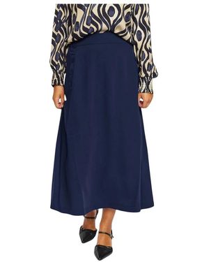 2-Biz Midi Skirts - Azul