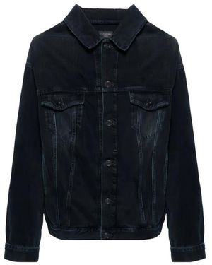 Balenciaga Denim Jackets - Blue