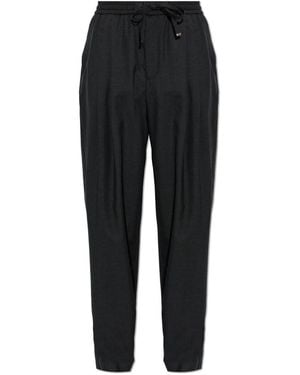 Dolce & Gabbana Wolbroek Met Figuurnaden - Zwart