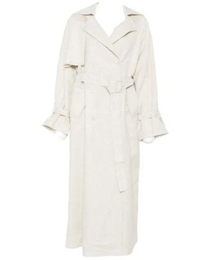 Viktoria Chan Trench Coats - White