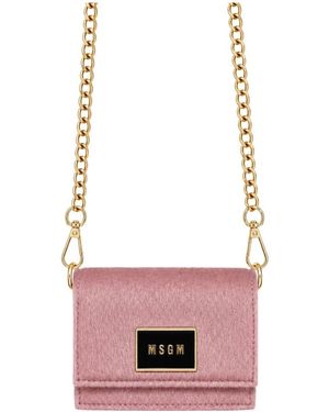 MSGM Cross Body Bags - Rosa